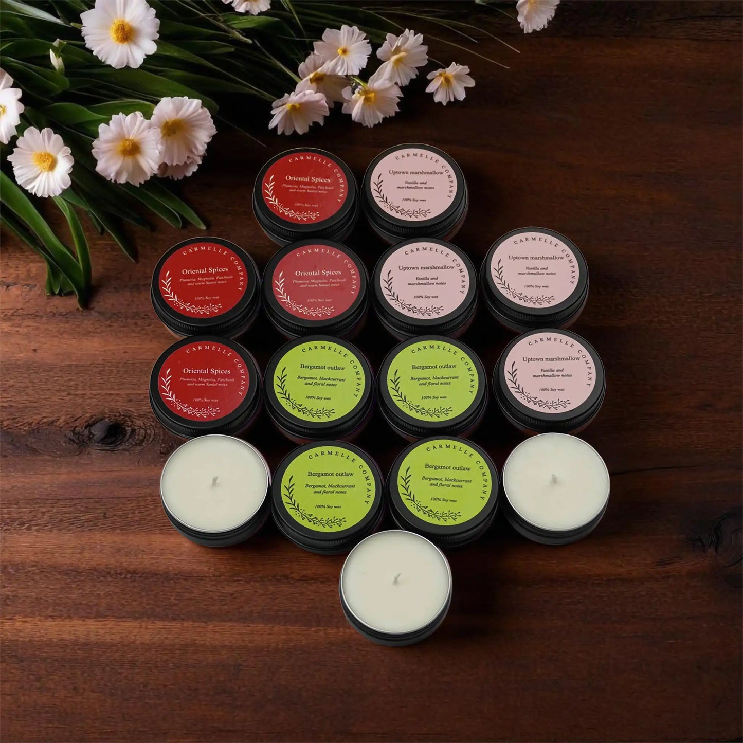 Eco-Friendly Floating Tealights – Long-Lasting Soy Wax Candles