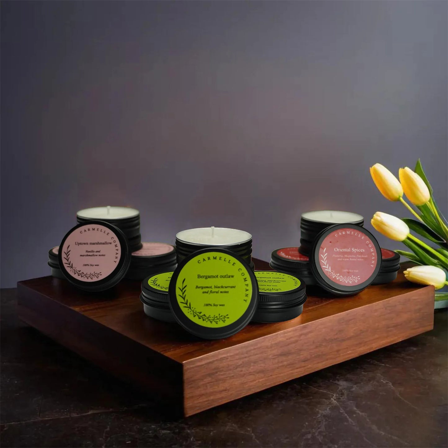 Eco-Friendly Floating Tealights – Long-Lasting Soy Wax Candles