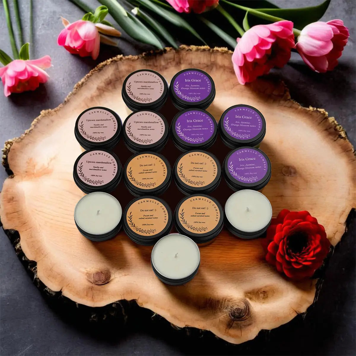 Handmade Floating Candles – Natural Soy Wax Tealights