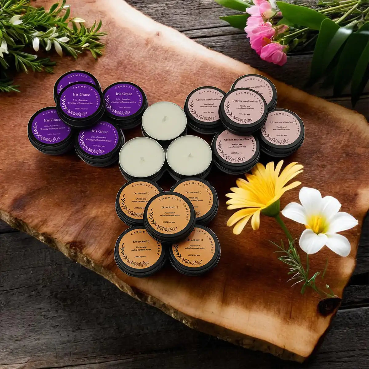 Handmade Floating Candles – Natural Soy Wax Tealights