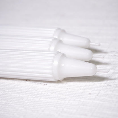 Crown-Forming Taper Candle White