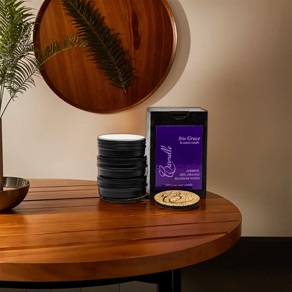 Natural Soy Wax Scented Candle - Iris Grace