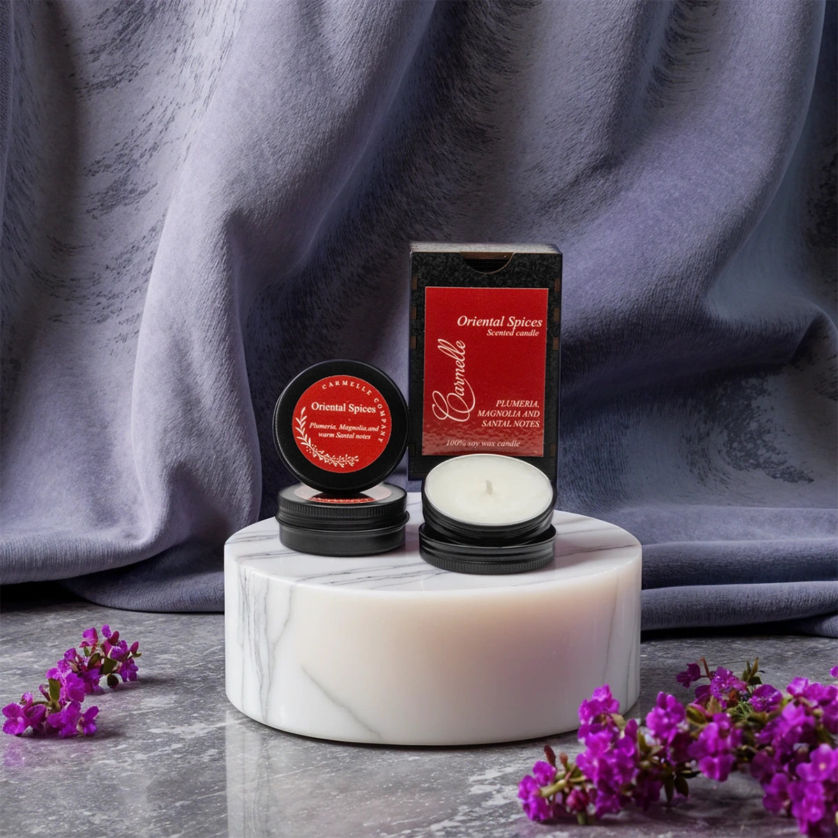 Natural Soy Wax Scented Candle - Oriental Spices