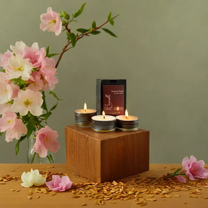 Natural Soy Wax Scented Candle - Sandalnut Whisper